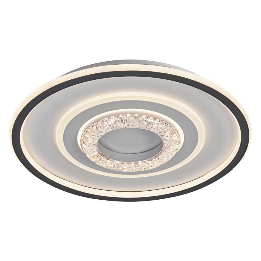 Osram - LED Deckenleuchte ORBIS CRISTALLY LED/50W/230V 2700/4000/6000K Ø 43 cm weiß/schwarz