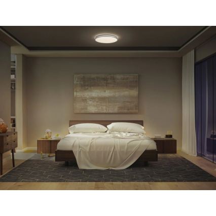 Osram - LED-Deckenleuchte ORBIS DUBLIN LED/24W/230V, Ø 39 cm, silber