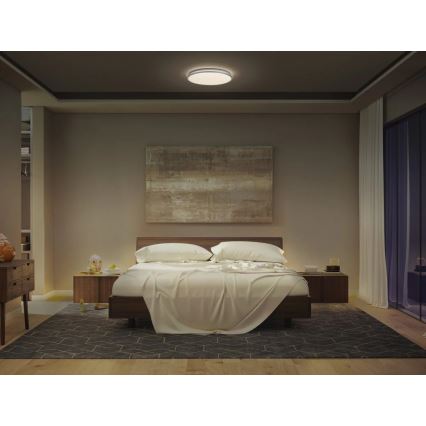 Osram - LED-Deckenleuchte ORBIS DUBLIN LED/36W/230V, Ø 49 cm, silber