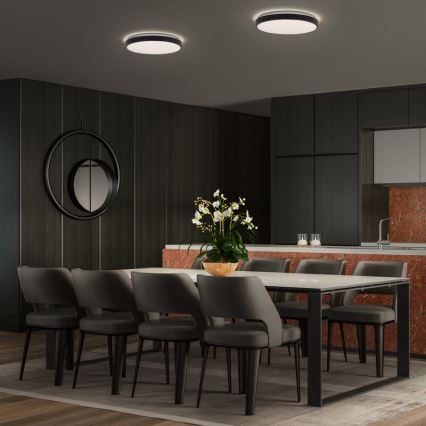 Osram - LED-Deckenleuchte ORBIS LONDON LED/16W/230V Ø 28 cm schwarz