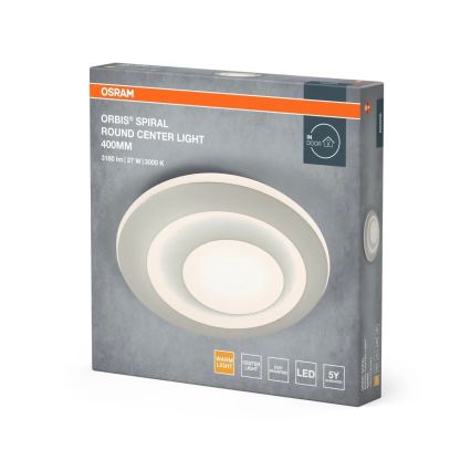 Osram - LED-Deckenleuchte ORBIS SPIRAL LED/27W/230V Ø 40 cm weiß