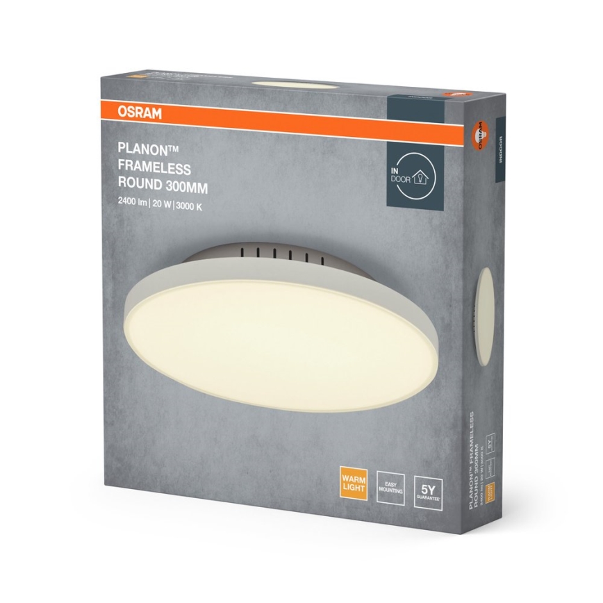 Osram - LED-Deckenleuchte PLANON LED/20W/230V 3000K Ø 30 cm weiß