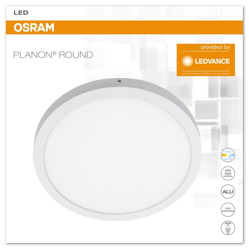 Osram - LED-Deckenleuchte PLANON ROUND LED/28W/230V