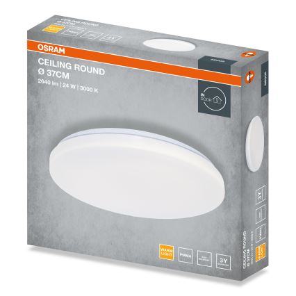 Osram - LED-Deckenleuchte ROUND LED/24W/230V Ø 37 cm