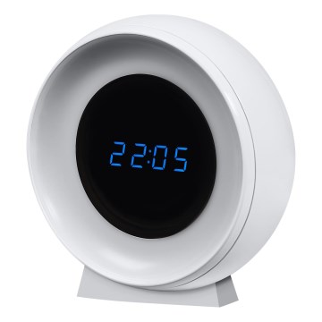 Osram - LED-Digitaluhr mit Hintergrundbeleuchtung NIGHTLUX LED/0,3W/5V 1000mAh 3000/4000/6500K weiß