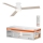 Osram - LED-dimmbar Deckenventilator BLADE LED/18W/230V 3000/4000/6000K + Fernbedienung