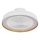 Osram - LED-dimmbare Deckenleuchte mit Ventilator CEILING FAN LED/49W/230V 2700-6500K weiß/gold + Fernbedienung