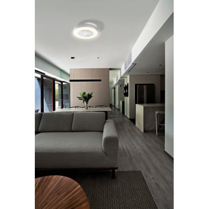 Osram - LED-dimmbare Deckenleuchte mit Ventilator SMART+ LED/78W/230V 3000-6500K Wi-Fi + Fernbedienung