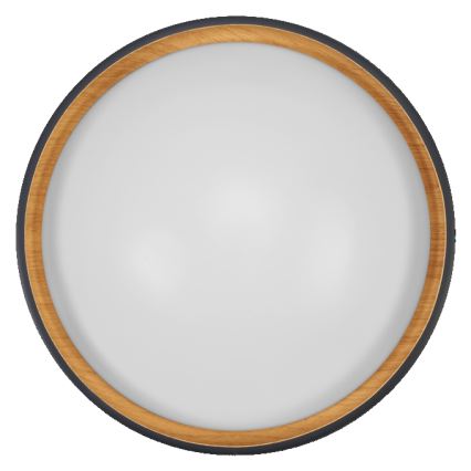 Osram - LED-dimmbare Deckenleuchte ORBIS LIVIA LED/16W/230V Ø 30 cm Anthrazit/Braun