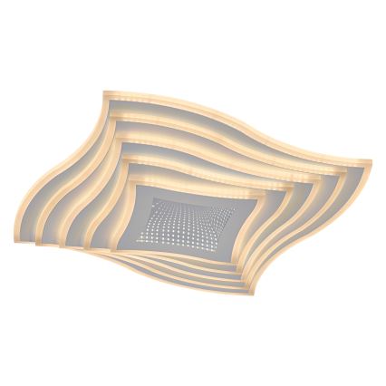 Osram - dimmbare LED-Deckenleuchte ORBIS WAVES LED/43W/230V 2600-6000K 48x48 cm weiß + Fernbedienung