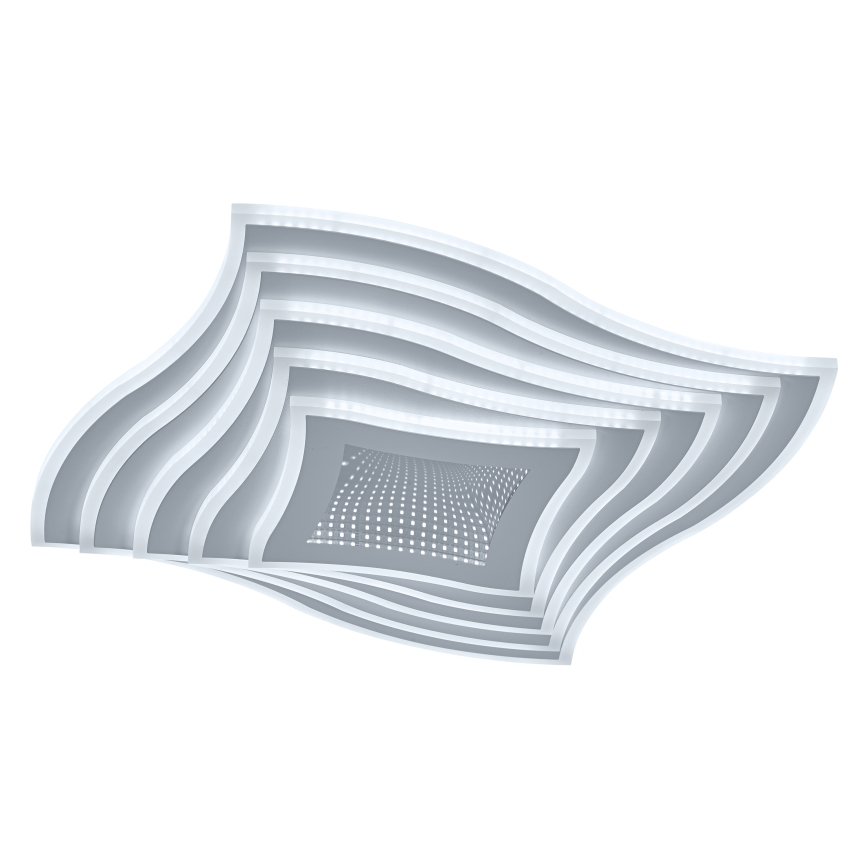 Osram - dimmbare LED-Deckenleuchte ORBIS WAVES LED/43W/230V 2600-6000K 48x48 cm weiß + Fernbedienung