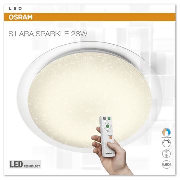 Osram - LED Dimmbare Deckenleuchte SILARA SPARKLE LED/28W/230V 2800K-6000K