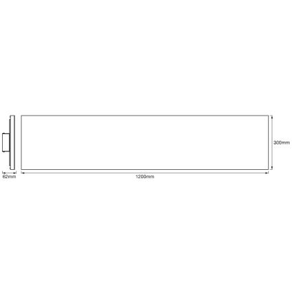 Osram - LED dimmbare Deckenleuchte SMART+ FRAMELESS LED/40W/230V 3000-6500K Wi-Fi