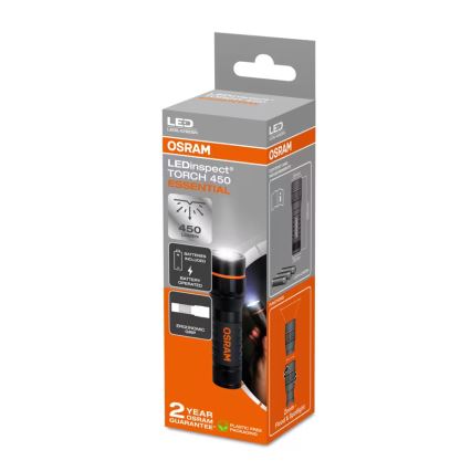 Osram - dimmbare LED-Taschenlampe LEDINSPECT TORCH 450 ESSENTIAL LED/6W/3xAAA IP44