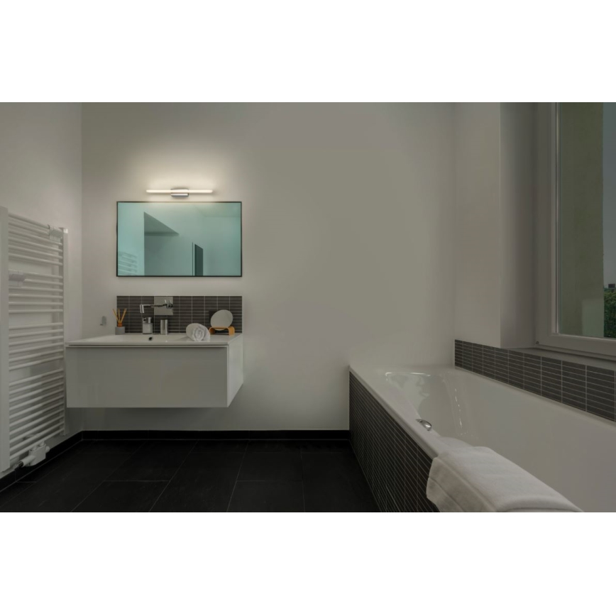 Osram - Dimmbare LED-Spiegelleuchte ORBIS MIRROR LED/6,8W/230V 40 cm 3000/4000K IP44 glänzender Chrom