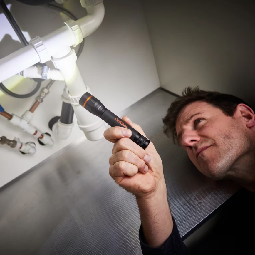 Osram - LED-dimmbare Taschenlampe LEDINSPECT TORCH 350 ESSENTIAL LED/4W/2xAAA IP44