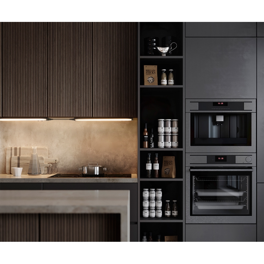 Osram - LINEAR TURN LED Unterbauleuchte, dimmbar, 10 W, 230 V, 3000/4000/6500K, 55 cm, schwarz