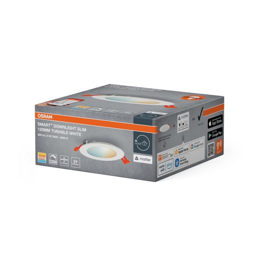 Osram - Dimmbares SMART+ DOWNLIGHT LED/8W/230V 3000-6500K Wi-Fi