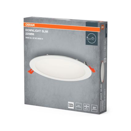 Osram - LED-Einbauleuchte SLIM LED/22W/230V 4000K