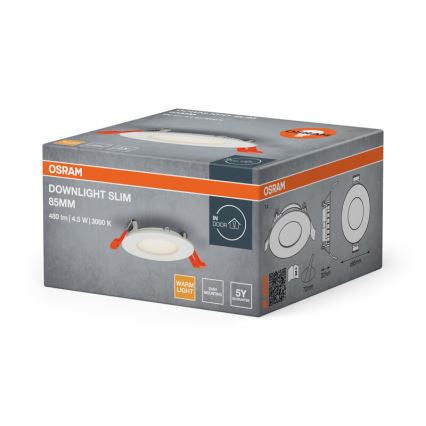 Osram - LED Einbauleuchte SLIM LED/4,5W/230V 3000K