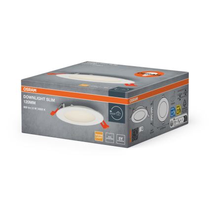 Osram - LED Einbauleuchte SLIM LED/8W/230V 3000K