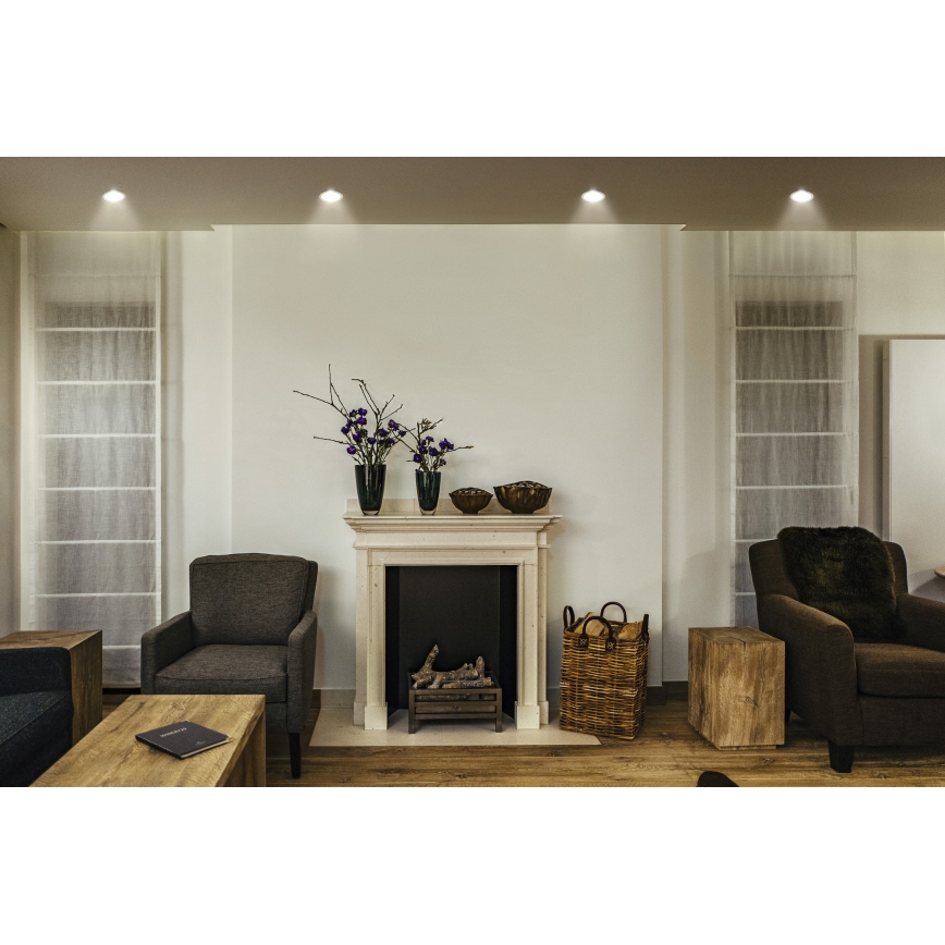 Osram - LED-Einbauleuchte SPOT TWIST LED/5W/230V 3000K Ø 7 cm weiß