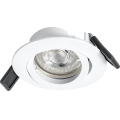 Osram - LED-Einbaustrahler SPOT 1xGU10/4,3W/230V 2700K CRI 90 weiß