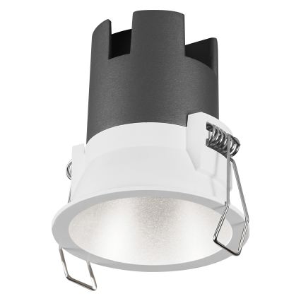 Osram - LED-Einbaustrahler SPOT TWIST LED/5W/230V 3000K Ø 7 cm weiß/silber
