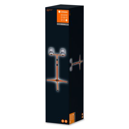 Osram - LED-Flutlicht auf Stativ TRIPOD 2xLED/20W/230V IP65