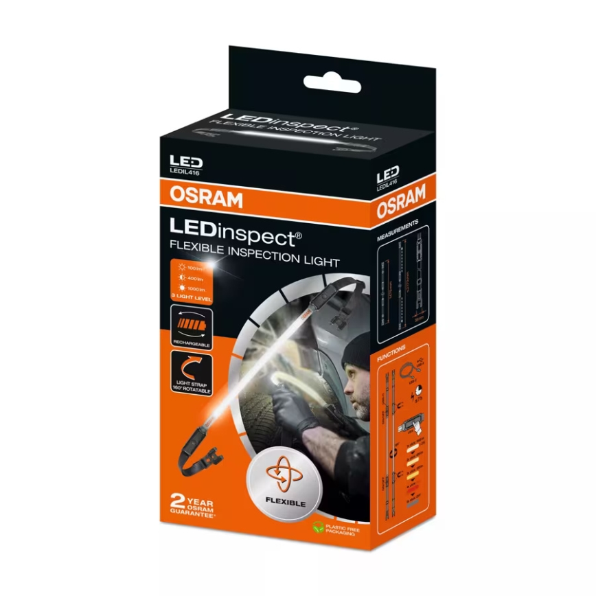 Osram - dimmbare LED-Inspektionslampe für das Auto LEDINSPECT INSPECTION LIGHT LED/10W/3,7V 2200 mAh
