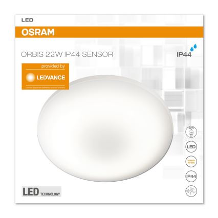 Osram - LED-Leuchte mit Sensor SILARA LED/22W/230V IP44