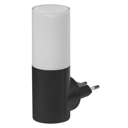 Osram - LED Nachtlicht mit Dämmerungssensor LUNETTA LED/0,2W/230V schwarz