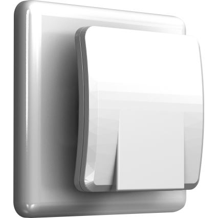 Osram - LED-Nachtlicht mit Dämmerungssensor LUNETTA LED/0,3W/230V weiß