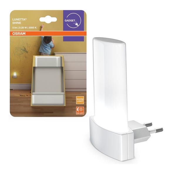 Osram - LED-Nachtlicht mit Sensor LUNETTA LED/0,28W/230V 3000K