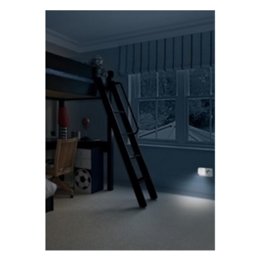 Osram - LED-Nachtlicht mit Sensor LUNETTA LED/0,2W/230V