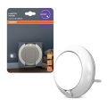Osram - LED-Nachtlicht mit Sensor LUNETTA LED/0,3W/230V 3000K