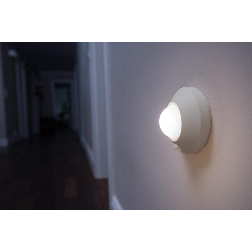 Osram - LED-Orientierungsbeleuchtung mit Sensor NIGHTLUX LED/1,7W/3xAAA IP54