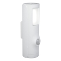Osram - LED Orientierungsleuchte mit Sensor NIGHTLUX LED/0,35W/3xAAA IP54 weiß