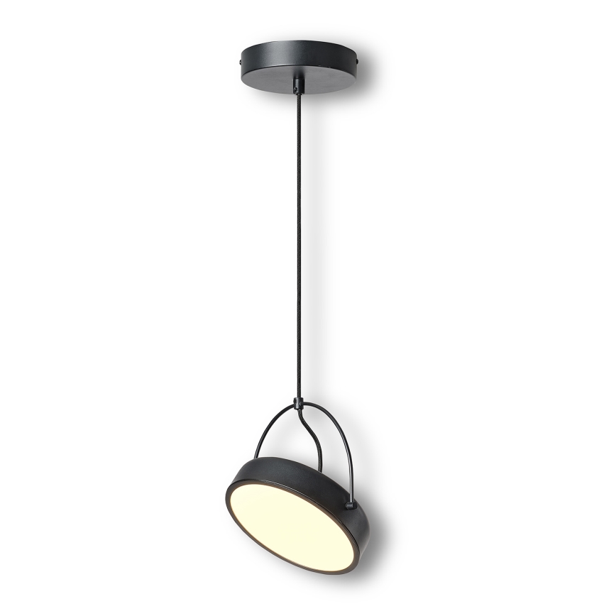Osram - LED-Pendelleuchte an Kabel DECOR PUCK LED/12W/230V CRI 90 schwarz