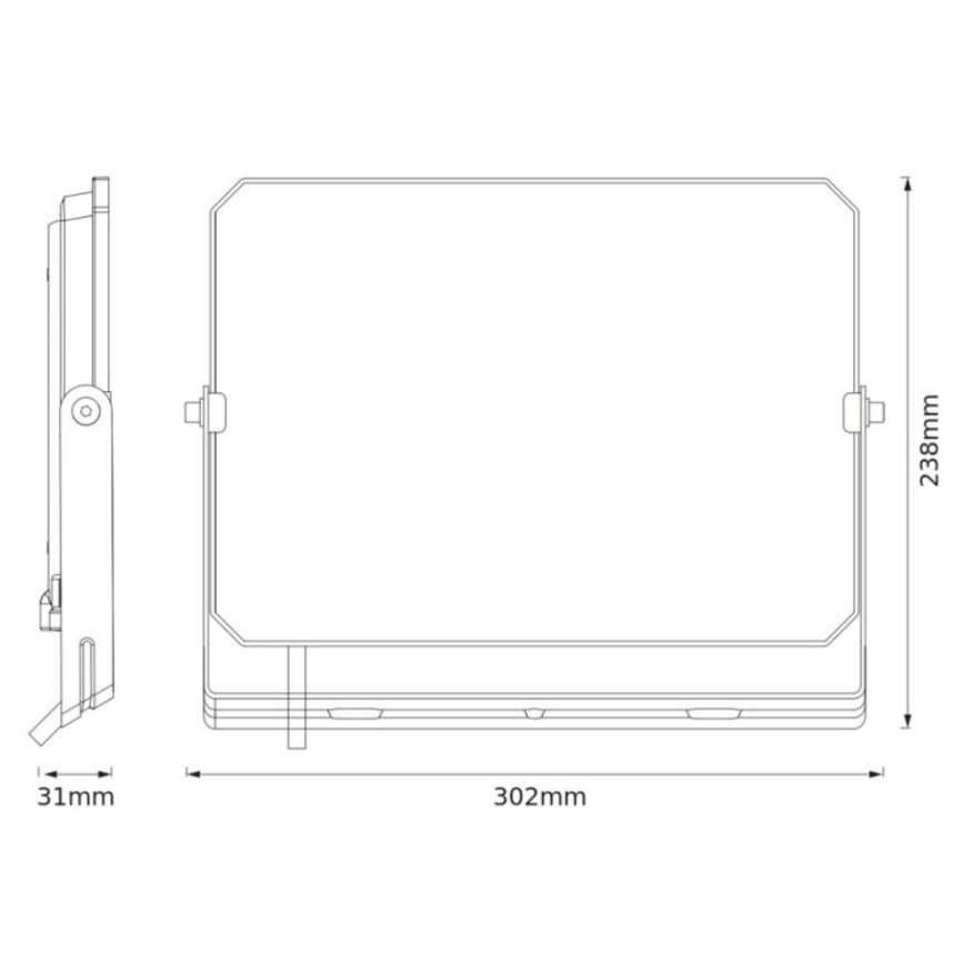 Osram - LED-Reflektor FLOODLIGHT LED/100W/230V 3000K IP65