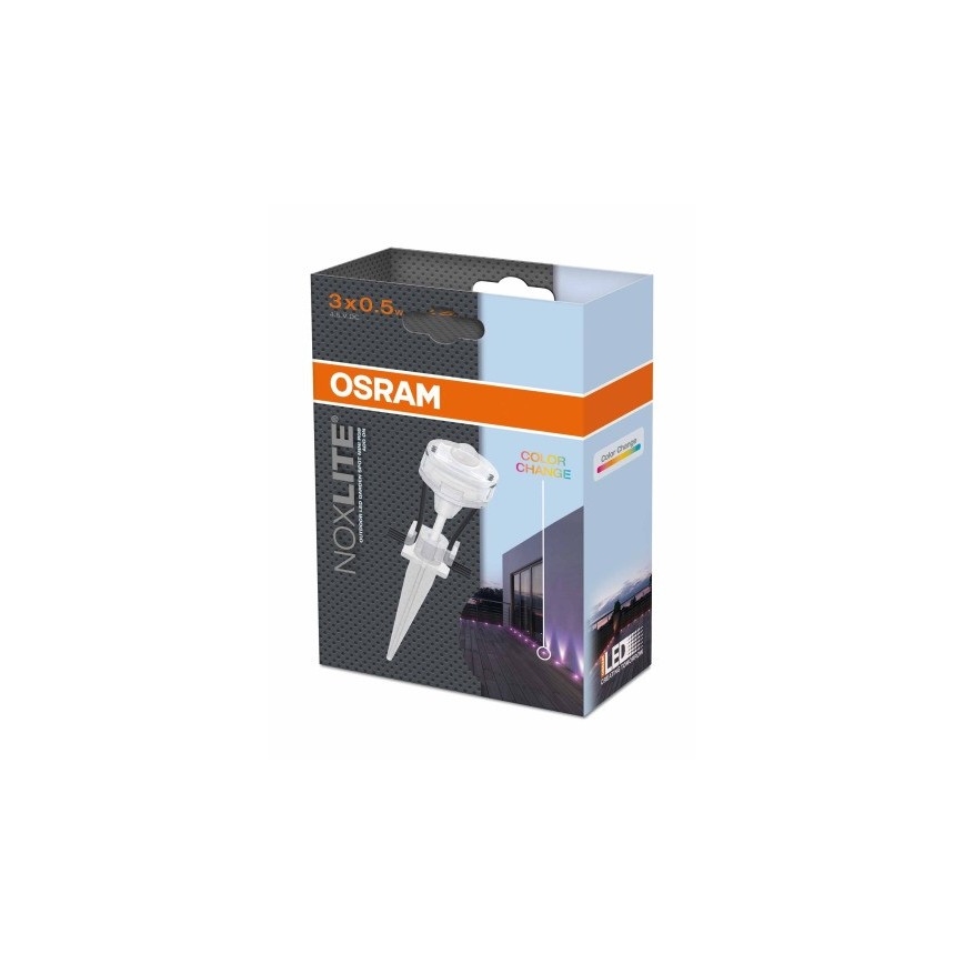 Osram - LED RGB Außendekoration NOXLITE 10 m 3xLED/1,5W/230V IP66