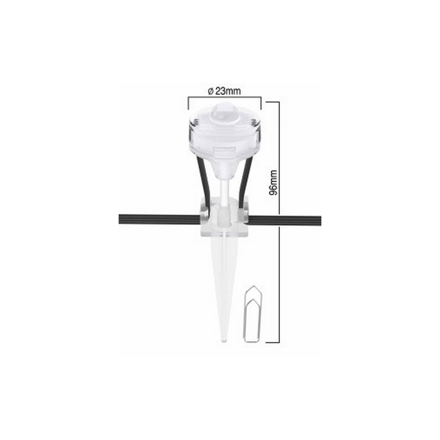Osram - LED RGB Außendekoration NOXLITE 10 m 3xLED/1,5W/230V IP66