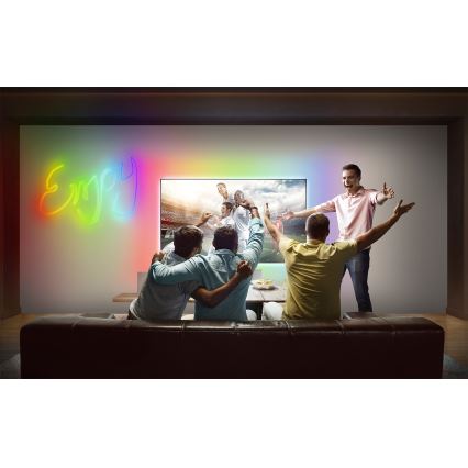 Osram - SMART+ MAGIC LED-RGB, dimmbarer Außen-LED-Streifen 3 m, 15 W, 230 V, IP44, Wi‑Fi+ mit Fernbedienung
