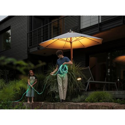 Osram - dimmbarer RGB-LED-Außenstreifen FLEX 10m LED/70W/230V IP65 + Fernbedienung