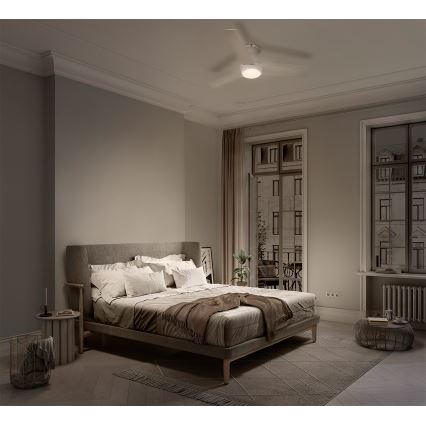Osram - LED RGB dimmbarer Deckenventilator NORDES LED/18W/230V 3000-6500K + Fernbedienung