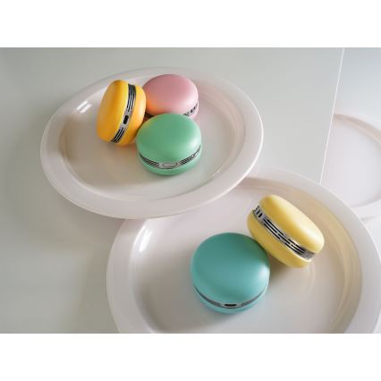 Osram - dimmbarer RGB-LED-Lautsprecher SMART+ MACARON LED/1,75W/3,7V 450 mAh gelb