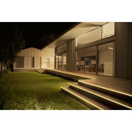 Osram - LED RGB+TW dimmbarer Außen-LED-Streifen SMART+ FLEX 3m LED/12,5W/230V 2700-6500K IP44 Wi-Fi