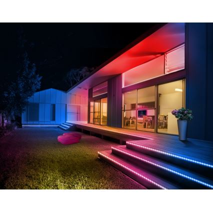 Osram - LED RGB+TW dimmbarer Außen-LED-Streifen SMART+ FLEX 3m LED/12,5W/230V 2700-6500K IP44 Wi-Fi