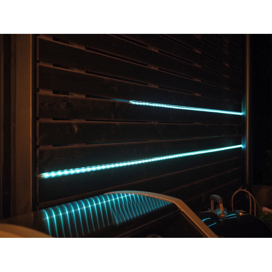 Osram - LED RGB+TW dimmbarer Außen-LED-Streifen SMART+ FLEX 3m LED/12,5W/230V 2700-6500K IP44 Wi-Fi