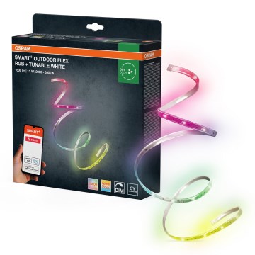 Osram - LED RGB+TW dimmbarer LED-Streifen für den Außenbereich SMART+ FLEX 5m LED/11W/230V 2000-6500K IP65